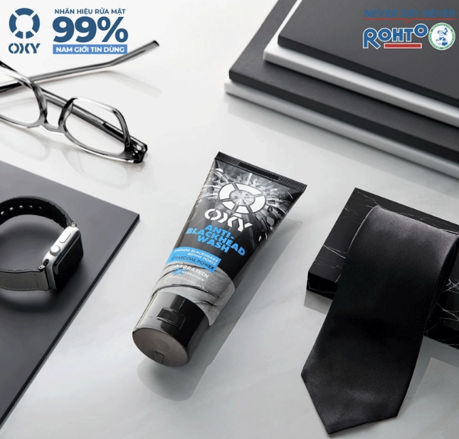 Sữa Rửa Mặt OXY Anti-Blackhead Wash Giảm Mụn Đầu Đen 100g 2 Sữa Rửa Mặt OXY Anti-Blackhead Wash Giảm Mụn Đầu Đen 100g - Ảnh 2