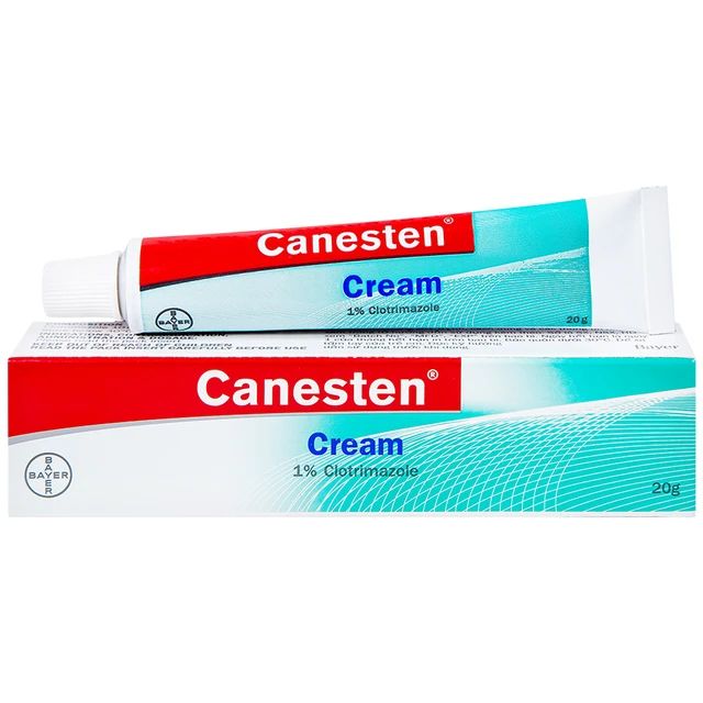 Kem Bôi Canesten Cream Bayer Hỗ Trợ Chăm Sóc Da Nhiễm Nấm (20g) 1 Kem Bôi Canesten Cream Bayer Hỗ Trợ Chăm Sóc Da Nhiễm Nấm (20g)