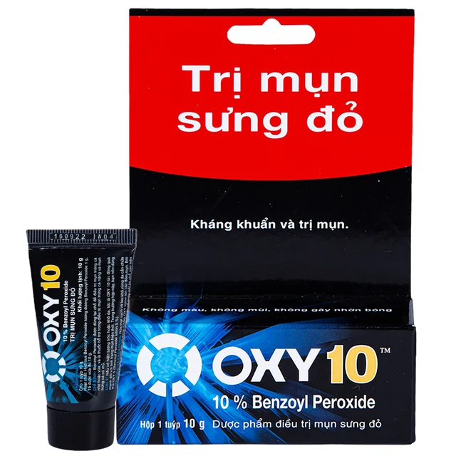 Kem Chấm Mụn OXY 10 Hỗ Trợ Điều Trị Mụn Trứng Cá 10g 3 Kem Chấm Mụn OXY 10 Hỗ Trợ Điều Trị Mụn Trứng Cá 10g - Ảnh 3