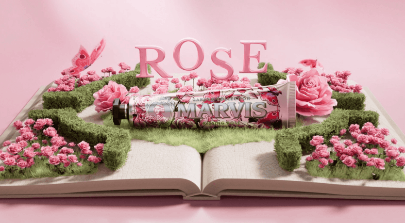 Kem Đánh Răng Marvis Kissing Rose 75ml 2 Kem Đánh Răng Marvis Kissing Rose 75ml - Ảnh 2