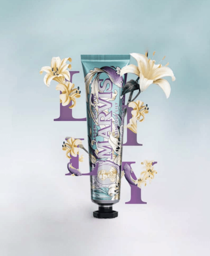Kem Đánh Răng Marvis Sinuous Lily 75ml 3 Kem Đánh Răng Marvis Sinuous Lily 75ml - Ảnh 3