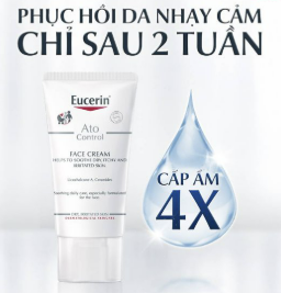 Kem Dưỡng Eucerin Omega Ato 50ml Làm Dịu Da Khô Nhạy Cảm 2 Kem Dưỡng Eucerin Omega Ato 50ml Làm Dịu Da Khô Nhạy Cảm - Ảnh 2