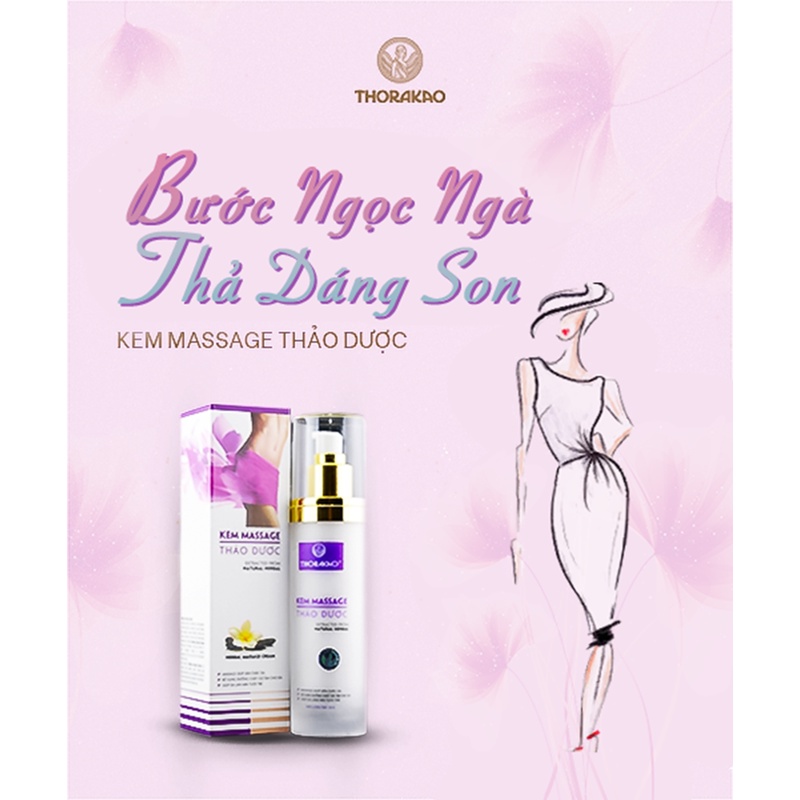 Kem Massage Thảo Dược Thorakao 120g Dưỡng Da Chính Hãng 2 Kem Massage Thảo Dược Thorakao 120g Dưỡng Da Chính Hãng - Ảnh 2