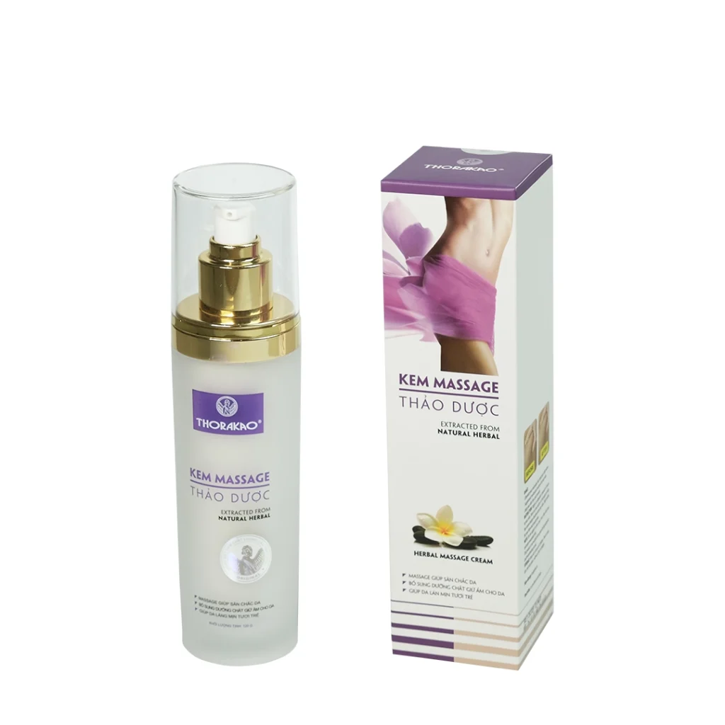 Kem Massage Thảo Dược Thorakao 120g Dưỡng Da Chính Hãng 3 Kem Massage Thảo Dược Thorakao 120g Dưỡng Da Chính Hãng - Ảnh 3