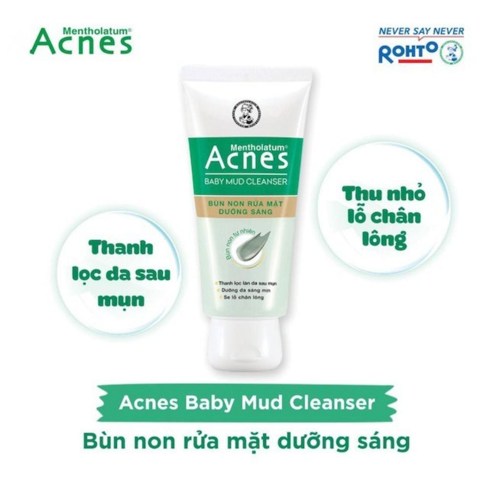 Kem Rửa Mặt Acnes Bùn Non 100g Tẩy Tế Bào Chết Ngừa Mụn 3 Kem Rửa Mặt Acnes Bùn Non 100g Tẩy Tế Bào Chết Ngừa Mụn - Ảnh 3