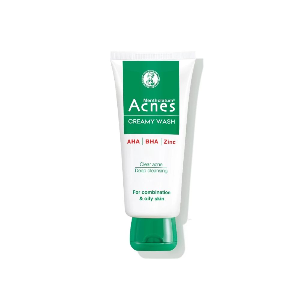 Kem Rửa Mặt Acnes Creamy Wash 100g Sạch Nhờn Giảm Mụn 1 Kem Rửa Mặt Acnes Creamy Wash 100g Sạch Nhờn Giảm Mụn