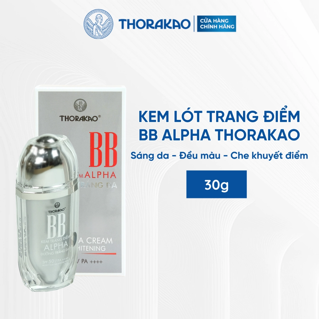 Kem Trang Điểm Thorakao BB Alpha 30g Che Phủ Dưỡng Da 2 Kem Trang Điểm Thorakao BB Alpha 30g Che Phủ Dưỡng Da - Ảnh 2