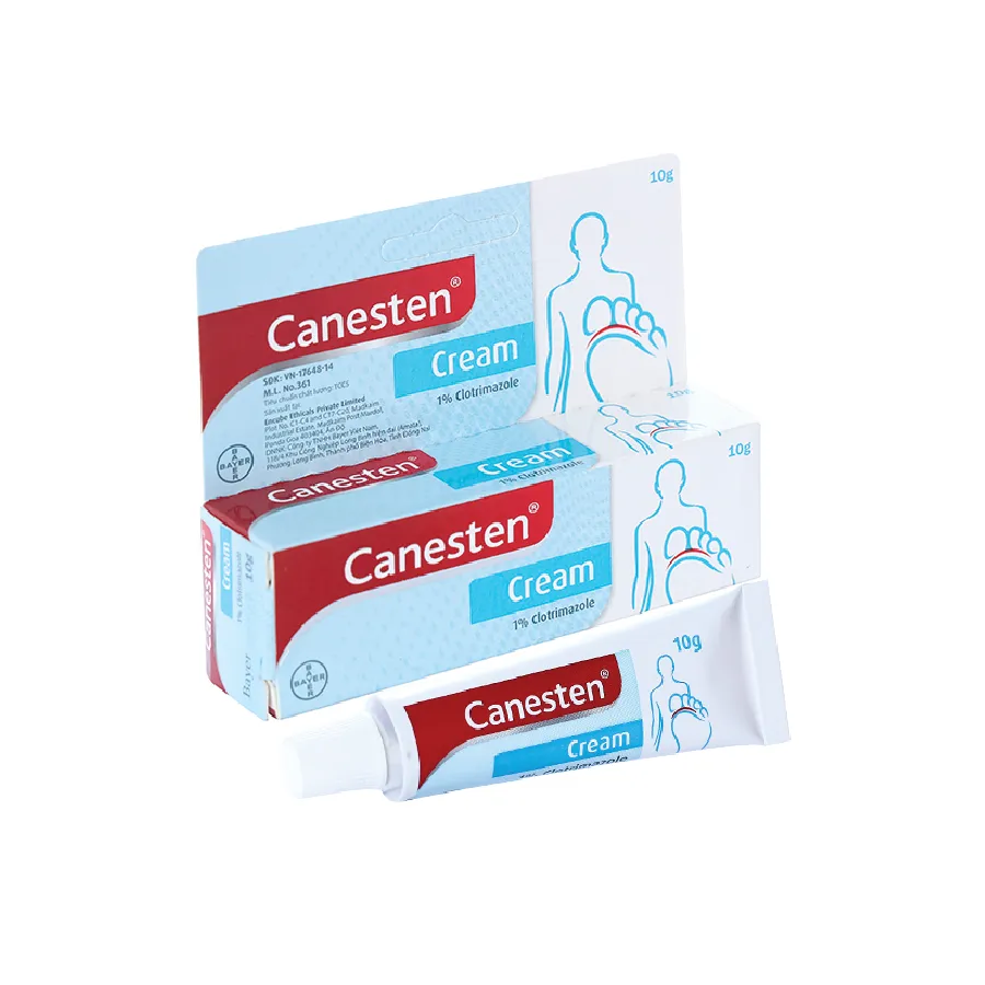 Kem bôi Canesten Cream Bayer điều trị nấm da, nấm men (10g) 4 Kem bôi Canesten Cream Bayer điều trị nấm da, nấm men (10g) - Ảnh 4