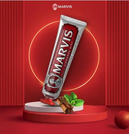 Kem đánh răng Marvis Black Forest 75ml – Hương vị Socola đen đậm đà 3 Kem đánh răng Marvis Black Forest 75ml – Hương vị Socola đen đậm đà - Ảnh 3