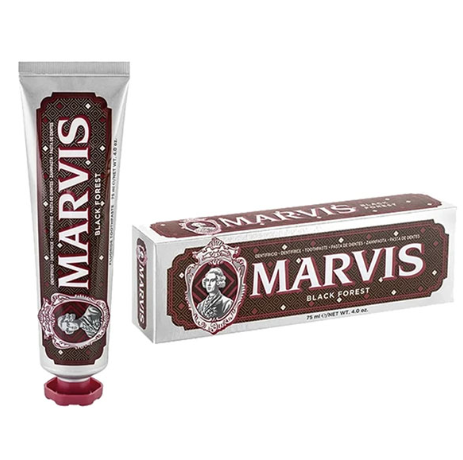 Kem đánh răng Marvis Black Forest 75ml – Hương vị Socola đen đậm đà 1 Kem đánh răng Marvis Black Forest 75ml – Hương vị Socola đen đậm đà