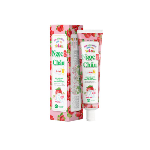 Kem đánh răng NGỌC CHÂU trẻ em - 2-6 tuổi 1 Kem đánh răng NGỌC CHÂU trẻ em - 2-6 tuổi