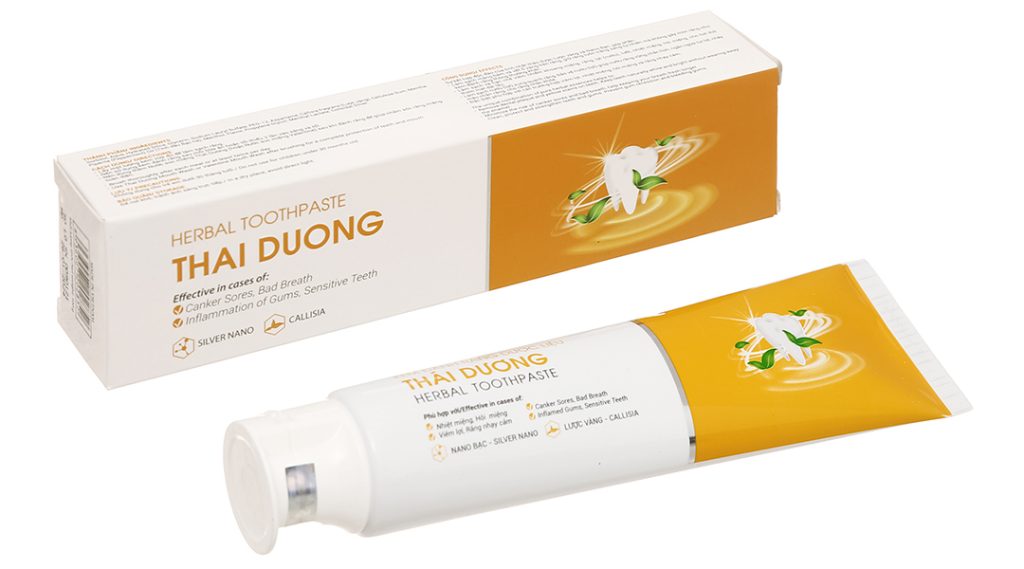 Kem đánh răng dược liệu Thái Dương (Tuýp 20g) 2 Kem đánh răng dược liệu Thái Dương (Tuýp 20g) - Ảnh 2