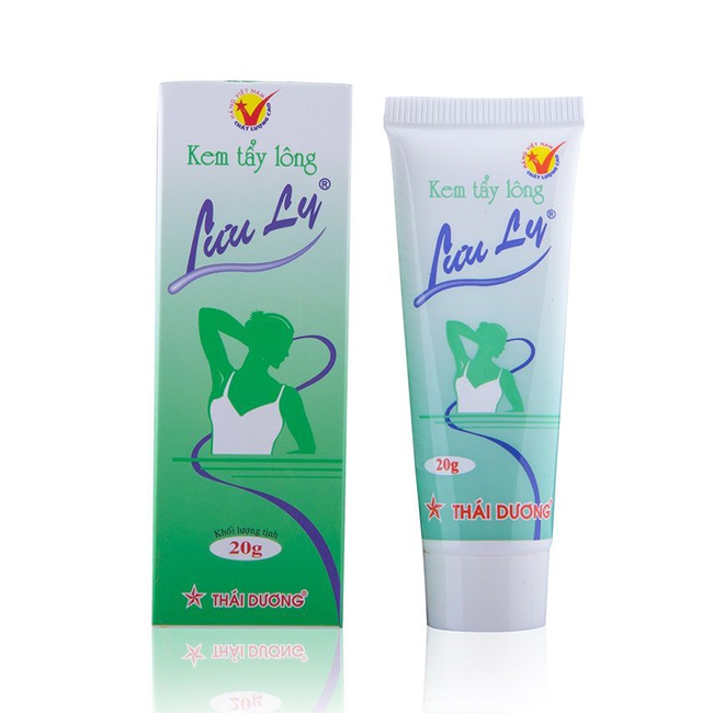 Kem tẩy lông Lưu Ly (Hộp 1 tuýp 20g) 1 Kem tẩy lông Lưu Ly (Hộp 1 tuýp 20g)