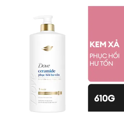 Kem xả Dove Ceramide Phục hồi hư tổn 610g 2 Kem xả Dove Ceramide Phục hồi hư tổn 610g - Ảnh 2