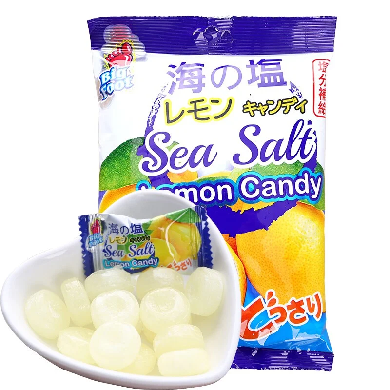 Kẹo chanh muối Sea Salt Big foot 150g - Gói 150g 2 Kẹo chanh muối Sea Salt Big foot 150g - Gói 150g - Ảnh 2