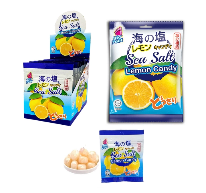 Kẹo chanh muối Sea Salt Big foot 150g - Gói 150g 3 Kẹo chanh muối Sea Salt Big foot 150g - Gói 150g - Ảnh 3