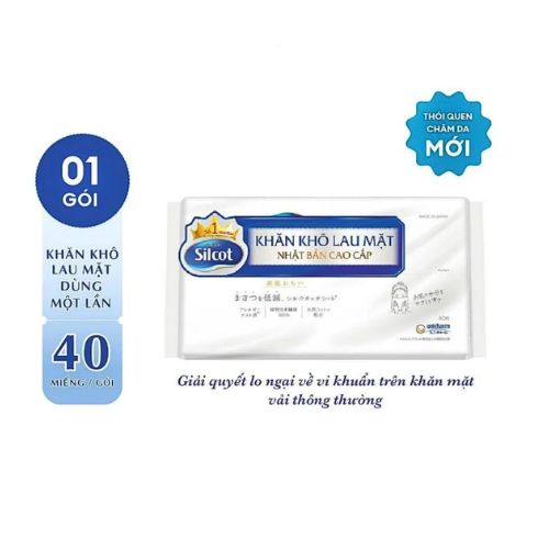 Khăn Khô Lau Mặt Silcot Mềm Mịn Đa Năng 40 Miếng 2 Khăn Khô Lau Mặt Silcot Mềm Mịn Đa Năng 40 Miếng - Ảnh 2