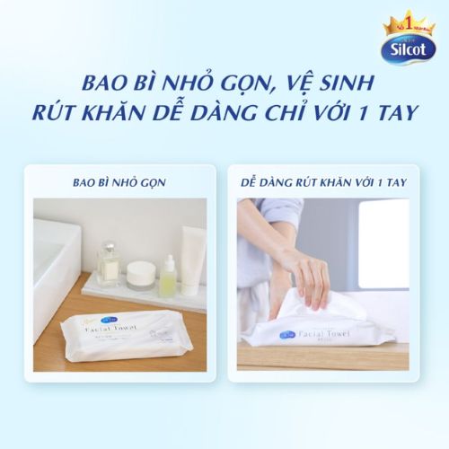 Khăn Khô Lau Mặt Silcot Mềm Mịn Đa Năng 40 Miếng 4 Khăn Khô Lau Mặt Silcot Mềm Mịn Đa Năng 40 Miếng - Ảnh 4