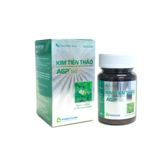 Kim Tiền Thảo AGP 160 Agimexpharm (60 viên) 1 Kim Tiền Thảo AGP 160 Agimexpharm (60 viên)