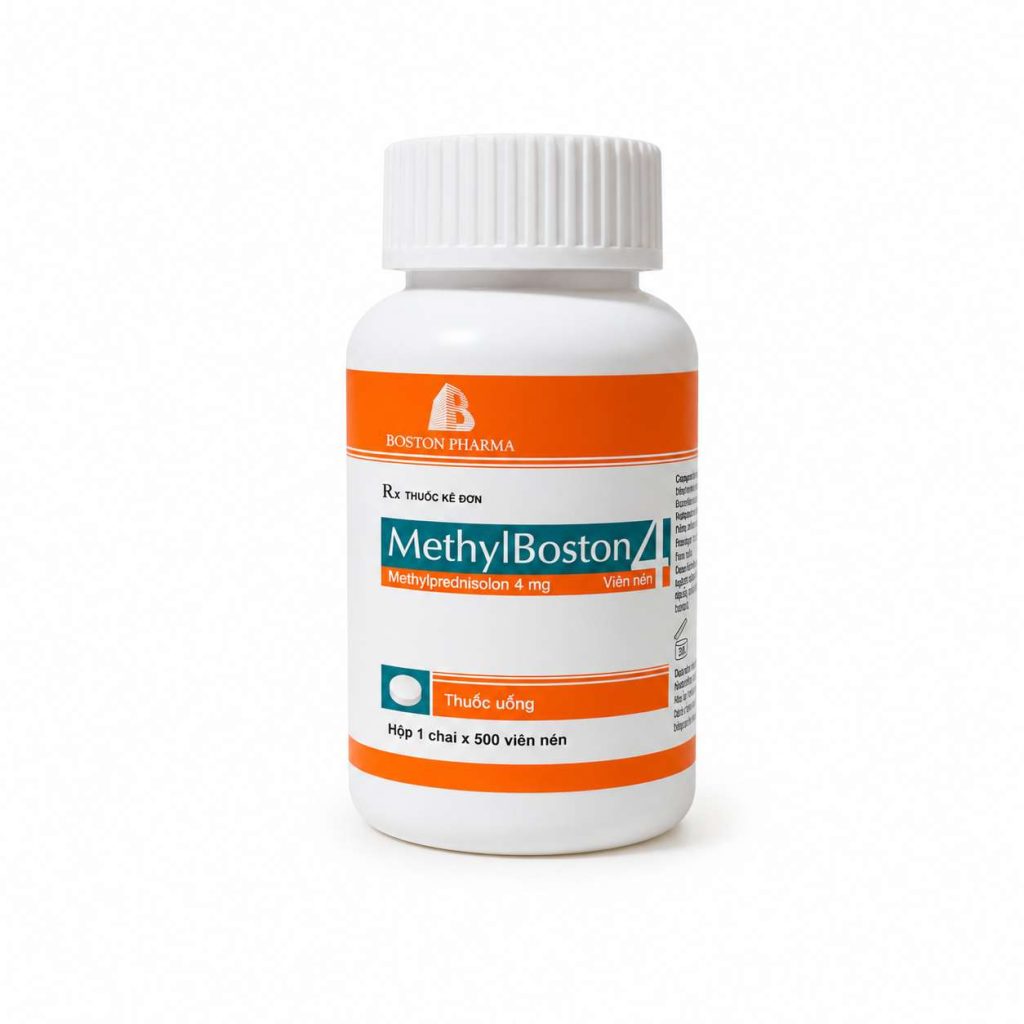 METHYLBOSTON 4 (CHAI 500 VIÊN) - Boston 2 METHYLBOSTON 4 (CHAI 500 VIÊN) - Boston - Ảnh 2