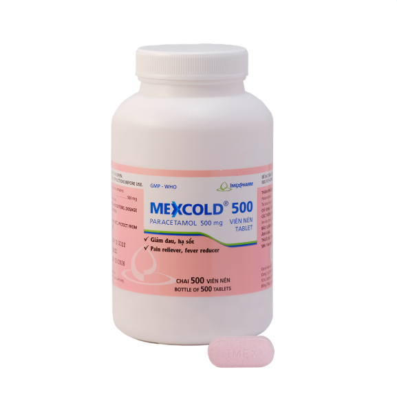 MEXCOLD IMEXPHARM 500 (Chai 500 viên nén) 1 MEXCOLD IMEXPHARM 500 (Chai 500 viên nén)