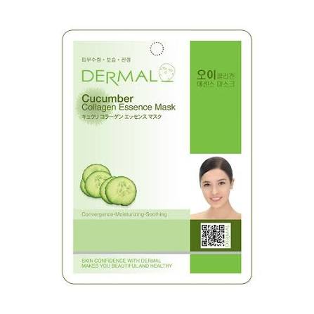 Mặt Nạ DERMAL Collagen Dưa Leo 23g Dưỡng Ẩm Da 1 Mặt Nạ DERMAL Collagen Dưa Leo 23g Dưỡng Ẩm Da