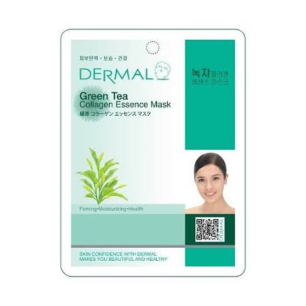 Mặt Nạ Dermal Collagen Trà Xanh 23g Dưỡng Ẩm Làm Dịu Da 1 Mặt Nạ Dermal Collagen Trà Xanh 23g Dưỡng Ẩm Làm Dịu Da