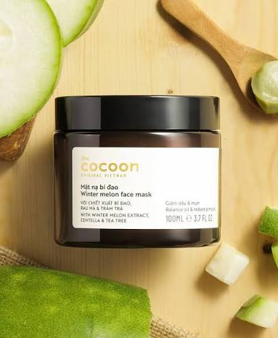 Mặt Nạ Bí Đao Cocoon 100ml Làm Dịu Da Hỗ Trợ Giảm Mụn 4 Mặt Nạ Bí Đao Cocoon 100ml Làm Dịu Da Hỗ Trợ Giảm Mụn - Ảnh 4