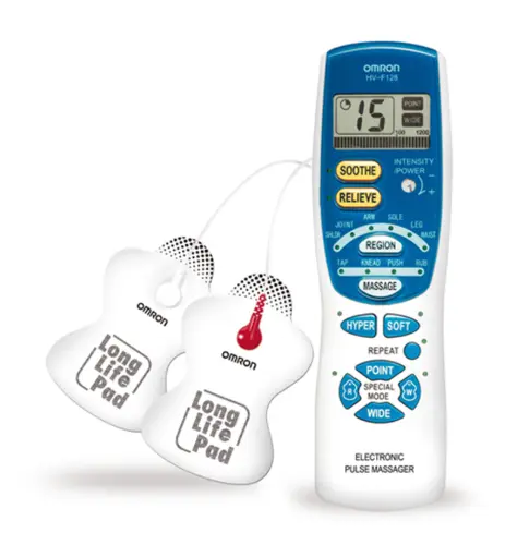 Máy massage xung điện HV-F128 Omron 2 Máy massage xung điện HV-F128 Omron - Ảnh 2