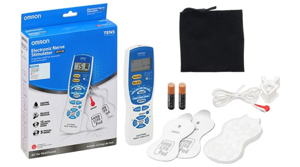 Máy massage xung điện HV-F128 Omron 1 Máy massage xung điện HV-F128 Omron