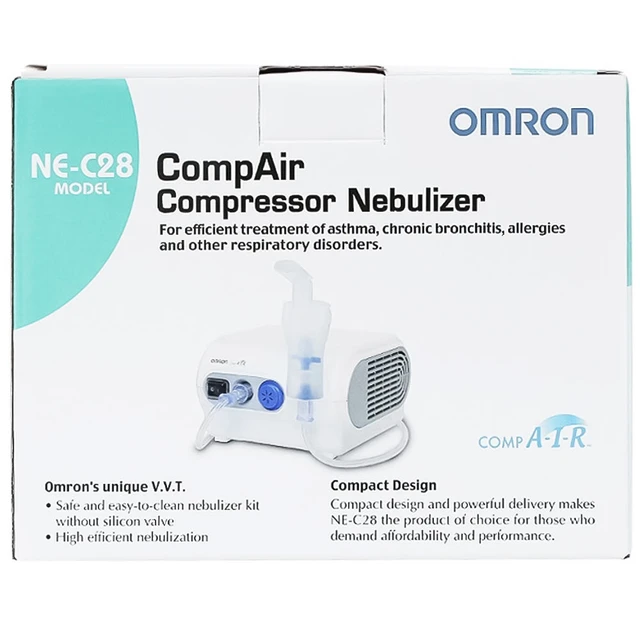Máy xông khí dung mũi họng Omron NE-C28 1 Máy xông khí dung mũi họng Omron NE-C28