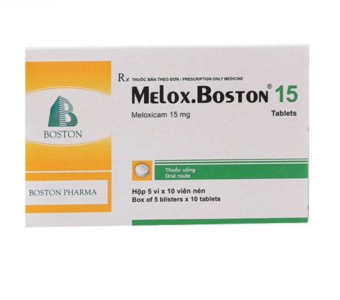 Meloxboston 15 - Boston (5 vỉ x 10 viên) 2 Meloxboston 15 - Boston (5 vỉ x 10 viên) - Ảnh 2