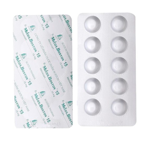 Meloxboston 15 - Boston (5 vỉ x 10 viên) 3 Meloxboston 15 - Boston (5 vỉ x 10 viên) - Ảnh 3
