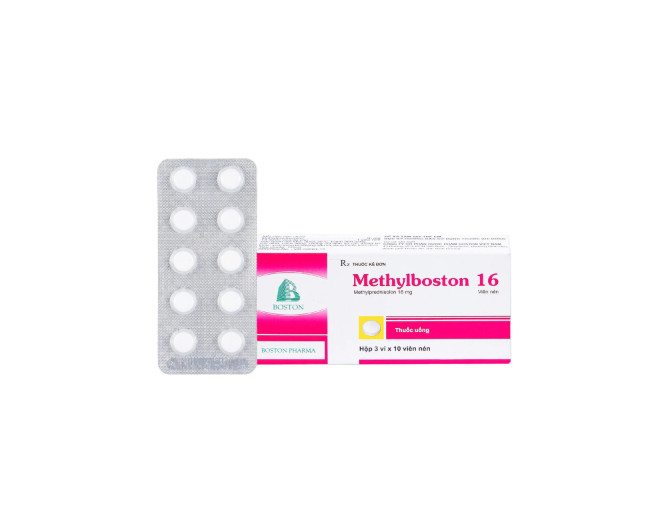 Methylboston 16 (3 vỉ x 10 viên) - Boston 1 Methylboston 16 (3 vỉ x 10 viên) - Boston