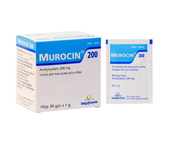 Murocin Imexpharm 200mg (Hộp 30 gói x 1 g) 1 Murocin Imexpharm 200mg (Hộp 30 gói x 1 g)