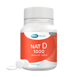 NAT-D 1000 (Chai 60 viên) 1 NAT-D 1000 (Chai 60 viên)