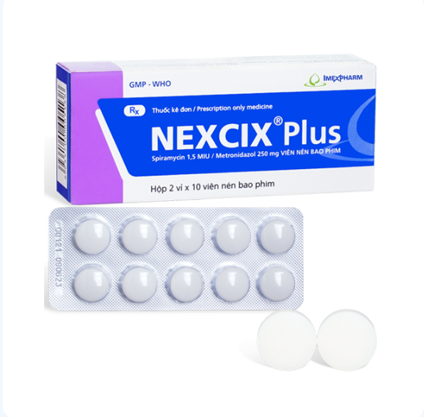 NEXCIX Plus IMEXPHARM – hộp 20 viên 1 NEXCIX Plus IMEXPHARM – hộp 20 viên