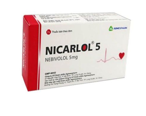 NICARLOL 5 AGIMEXPHARM ( NEBIVOLOL) 2 NICARLOL 5 AGIMEXPHARM ( NEBIVOLOL) - Ảnh 2
