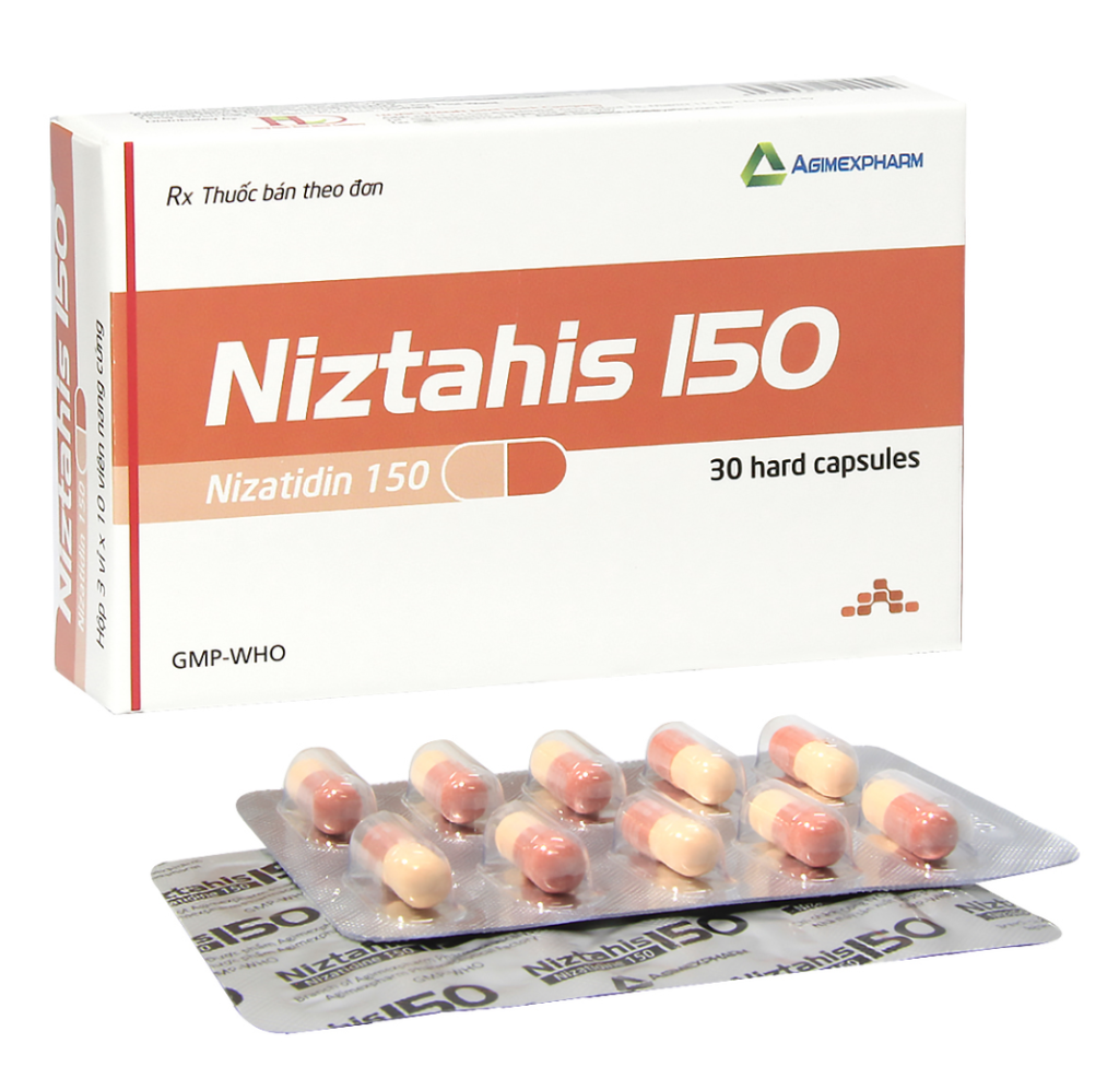 NIZATAHIS 150 AGIMEXPHARM (NIZATIDIN) 1 NIZATAHIS 150 AGIMEXPHARM (NIZATIDIN)