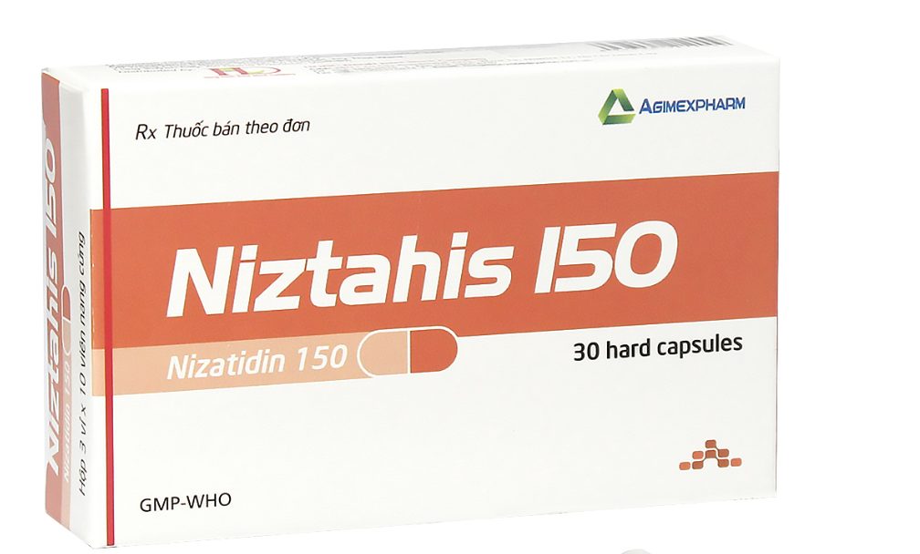 NIZATAHIS 150 AGIMEXPHARM (NIZATIDIN) 2 NIZATAHIS 150 AGIMEXPHARM (NIZATIDIN) - Ảnh 2