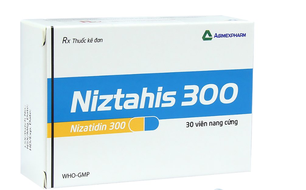 NIZTAHIS 300 AGIMEXPHARM (NIZATIDIN) 2 NIZTAHIS 300 AGIMEXPHARM (NIZATIDIN) - Ảnh 2