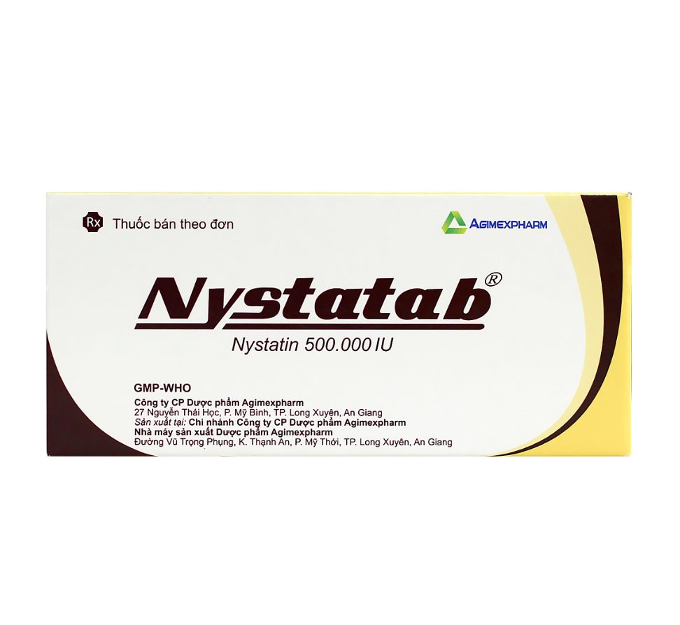 NYSTATAB 500.000IU AGIMEXPHARM (NYSTATIN) 2 NYSTATAB 500.000IU AGIMEXPHARM (NYSTATIN) - Ảnh 2