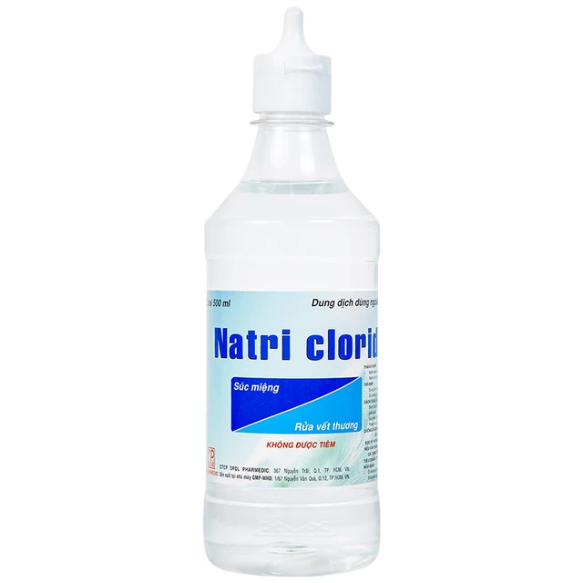 Natri Clorid 0,9% Pharmedic 500ml – Vệ Sinh Răng Miệng, Họng. 2 Natri Clorid 0,9% Pharmedic 500ml – Vệ Sinh Răng Miệng, Họng. - Ảnh 2