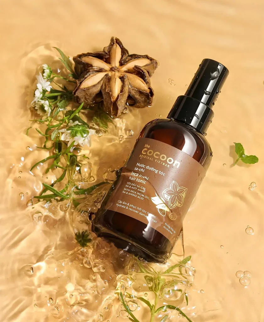 Nước dưỡng tóc sa-chi 140ML Cocoon 3 Nước dưỡng tóc sa-chi 140ML Cocoon - Ảnh 3
