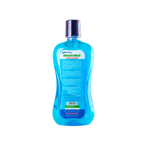 Nước súc miệng Thái Dương hương bạc hà, sát trùng răng, miệng, vòm họng (500ml) 2 Nước súc miệng Thái Dương hương bạc hà, sát trùng răng, miệng, vòm họng (500ml) - Ảnh 2