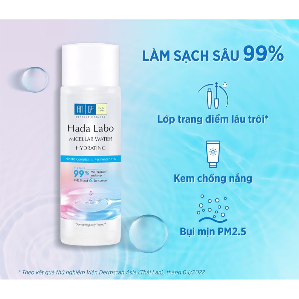 Nước tẩy trang Hada Labo Hydrating Sạch Sâu Dưỡng Ẩm 40ml 4 Nước tẩy trang Hada Labo Hydrating Sạch Sâu Dưỡng Ẩm 40ml - Ảnh 4
