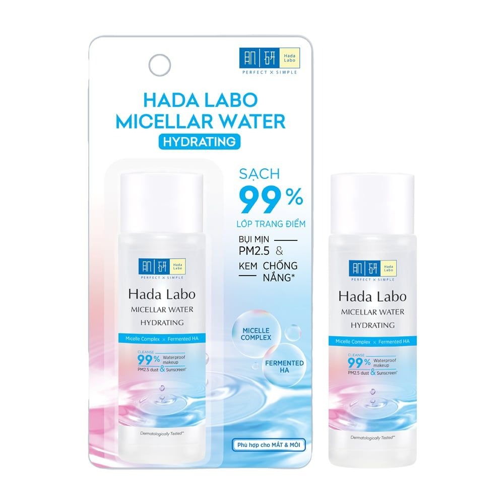 Nước tẩy trang Hada Labo Hydrating Sạch Sâu Dưỡng Ẩm 40ml 2 Nước tẩy trang Hada Labo Hydrating Sạch Sâu Dưỡng Ẩm 40ml - Ảnh 2