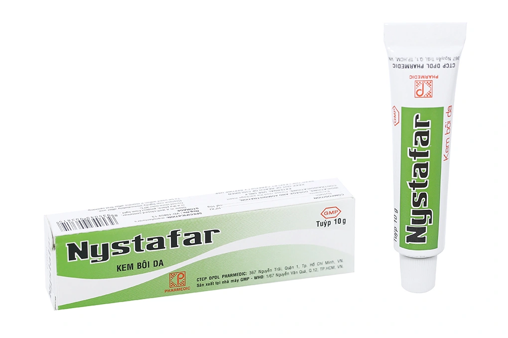 Nystafar 10g Pharmedic Điều Trị Nấm Da, Nấm Candida 2 Nystafar 10g Pharmedic Điều Trị Nấm Da, Nấm Candida - Ảnh 2
