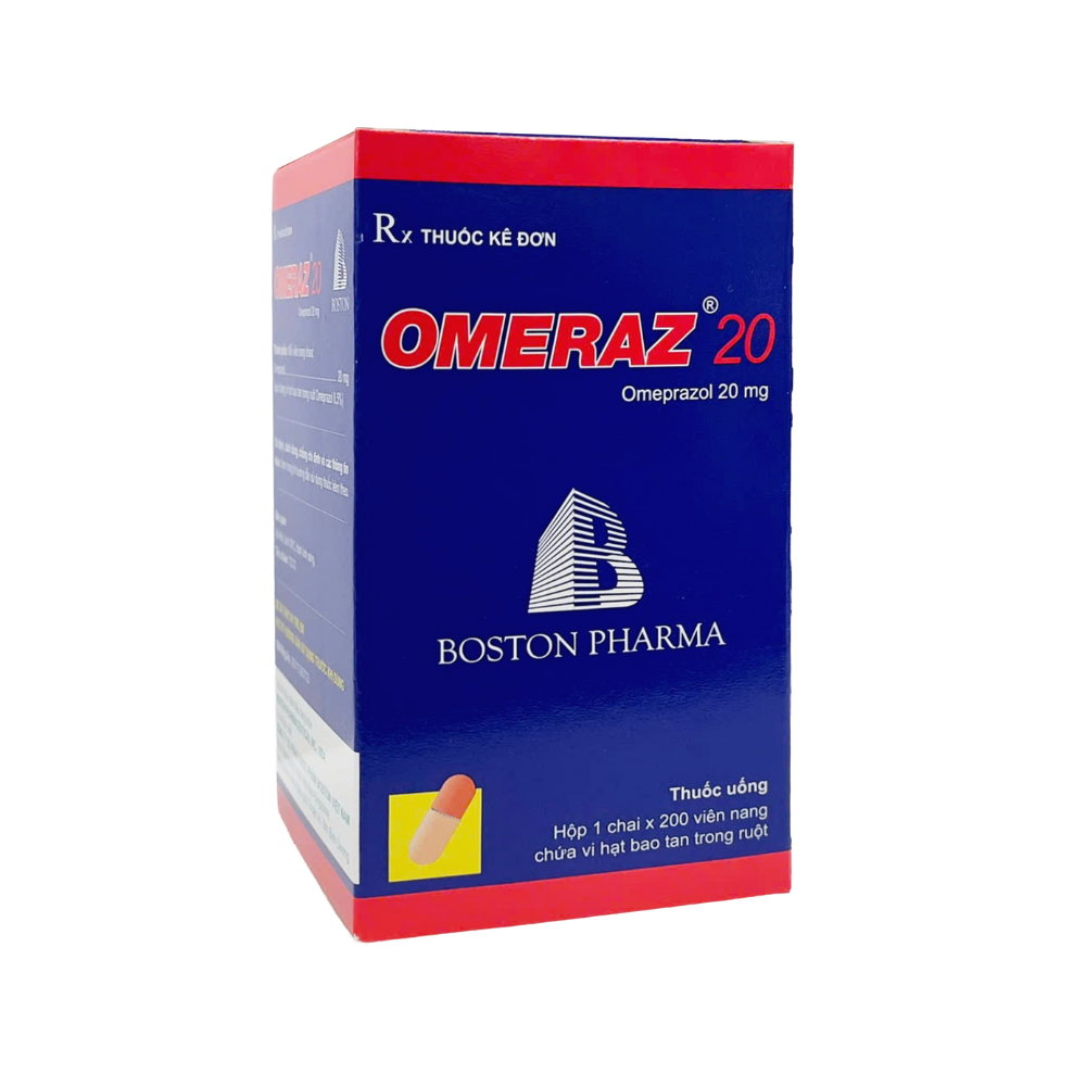 OMERAZ 20 (CHAI 200 VIÊN) - Boston 2 OMERAZ 20 (CHAI 200 VIÊN) - Boston - Ảnh 2
