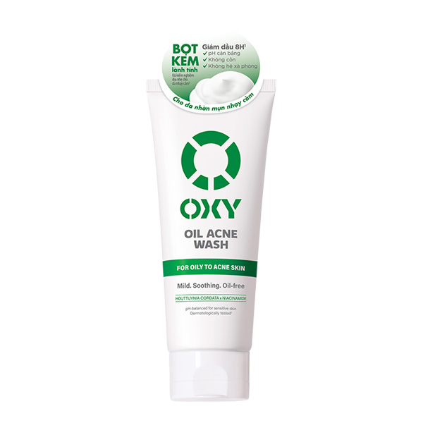 Sữa Rửa Mặt OXY Oil Acne Wash Giảm Nhờn Sạch Da Mụn 100g 1 Sữa Rửa Mặt OXY Oil Acne Wash Giảm Nhờn Sạch Da Mụn 100g